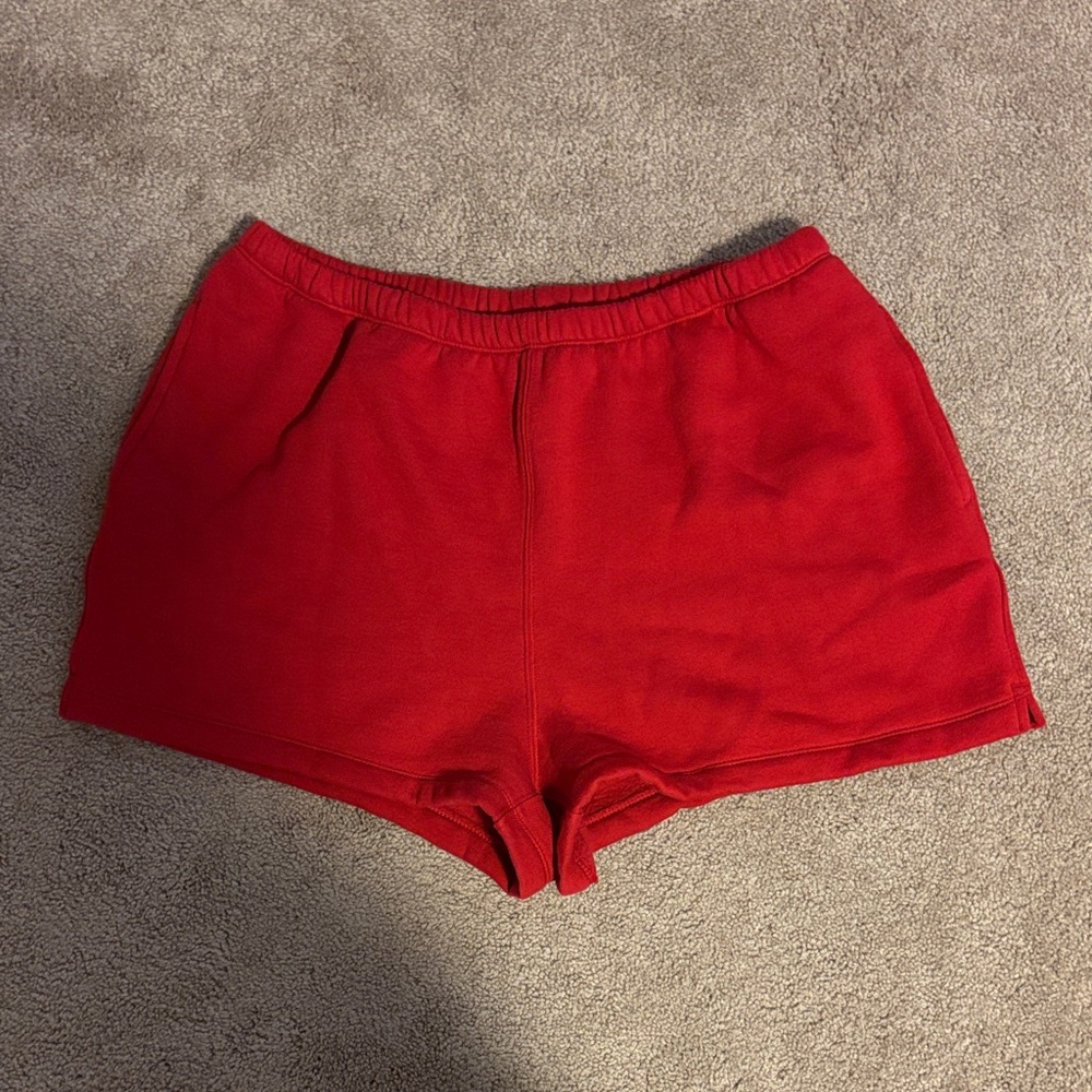 Wild Fable Red Shorts Elastic Waist